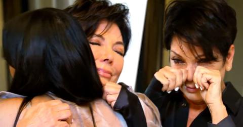 Kris jenner cries caitlyn jenner transition