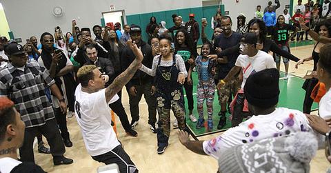 Chris brown basketbal 01