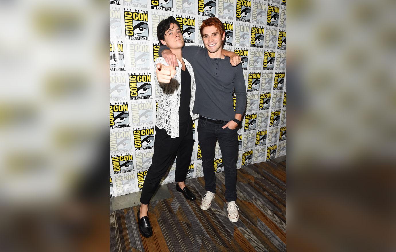 Riverdale stars kj apa cole sprouse war of words 1