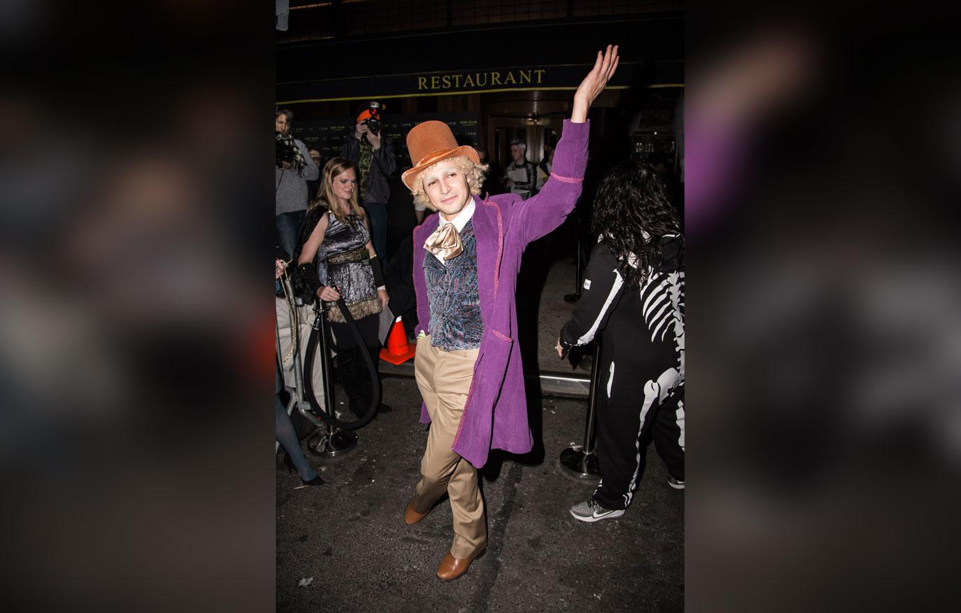 Zac Posen's Dresses Up As ‘Willy Wonka’ For Halloween