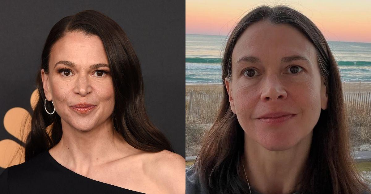 Composite photos of Sutton Foster