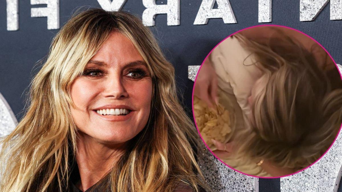 heidi klum naked sensual massage video