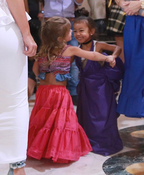 penelope north west dancing cuba kardashian vacation