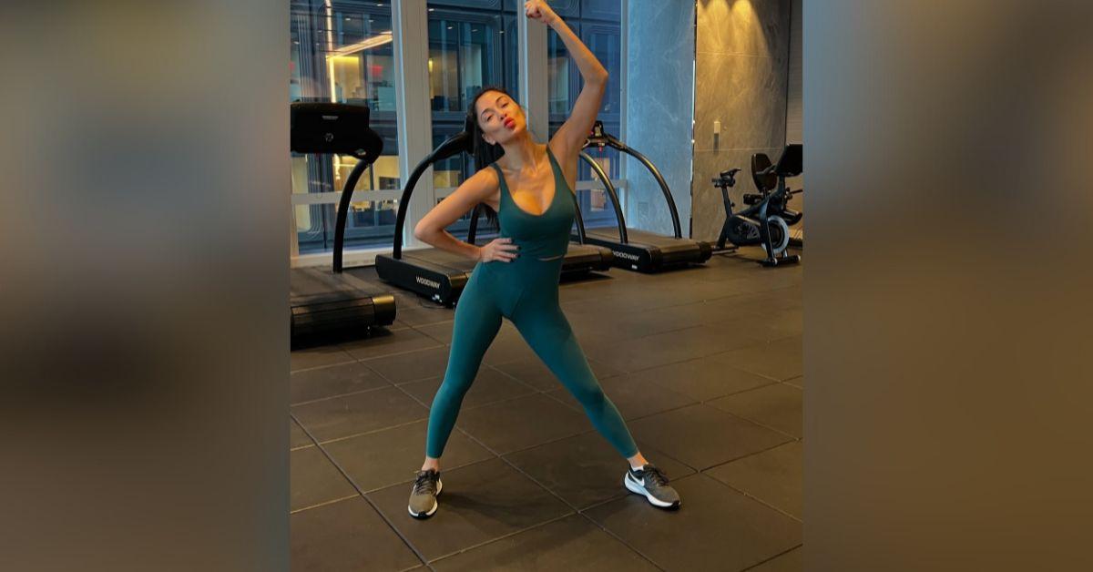 Nicole Scherzinger Flaunts Toned Body During Workout Routine: Photos