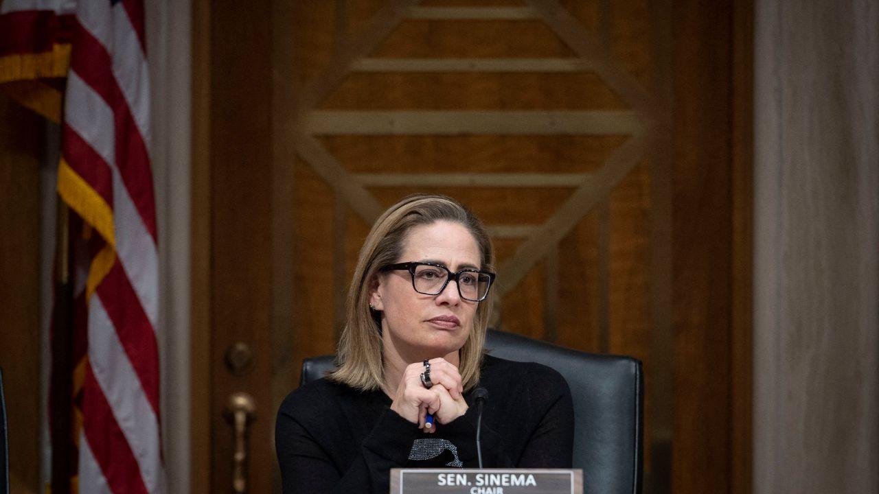 Image of Kyrsten Sinema previously acknowledged that she and Matthew became 'romantic and intimate' in May 2024 while he was still married.