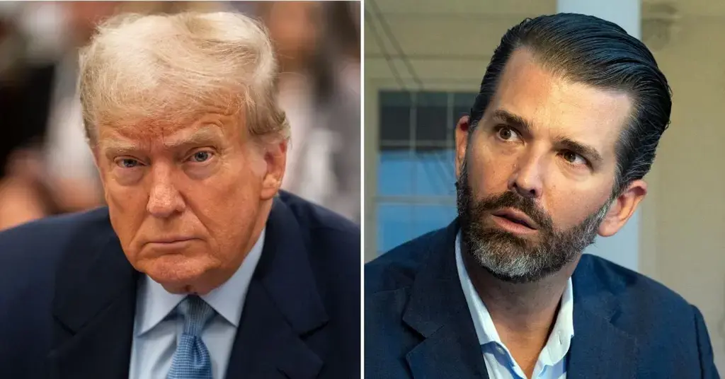 Donald Trump Jr. Denounces Rumors of His Father's 'Brutal Assault' at Mar-a-Lago After Video Goes Viral