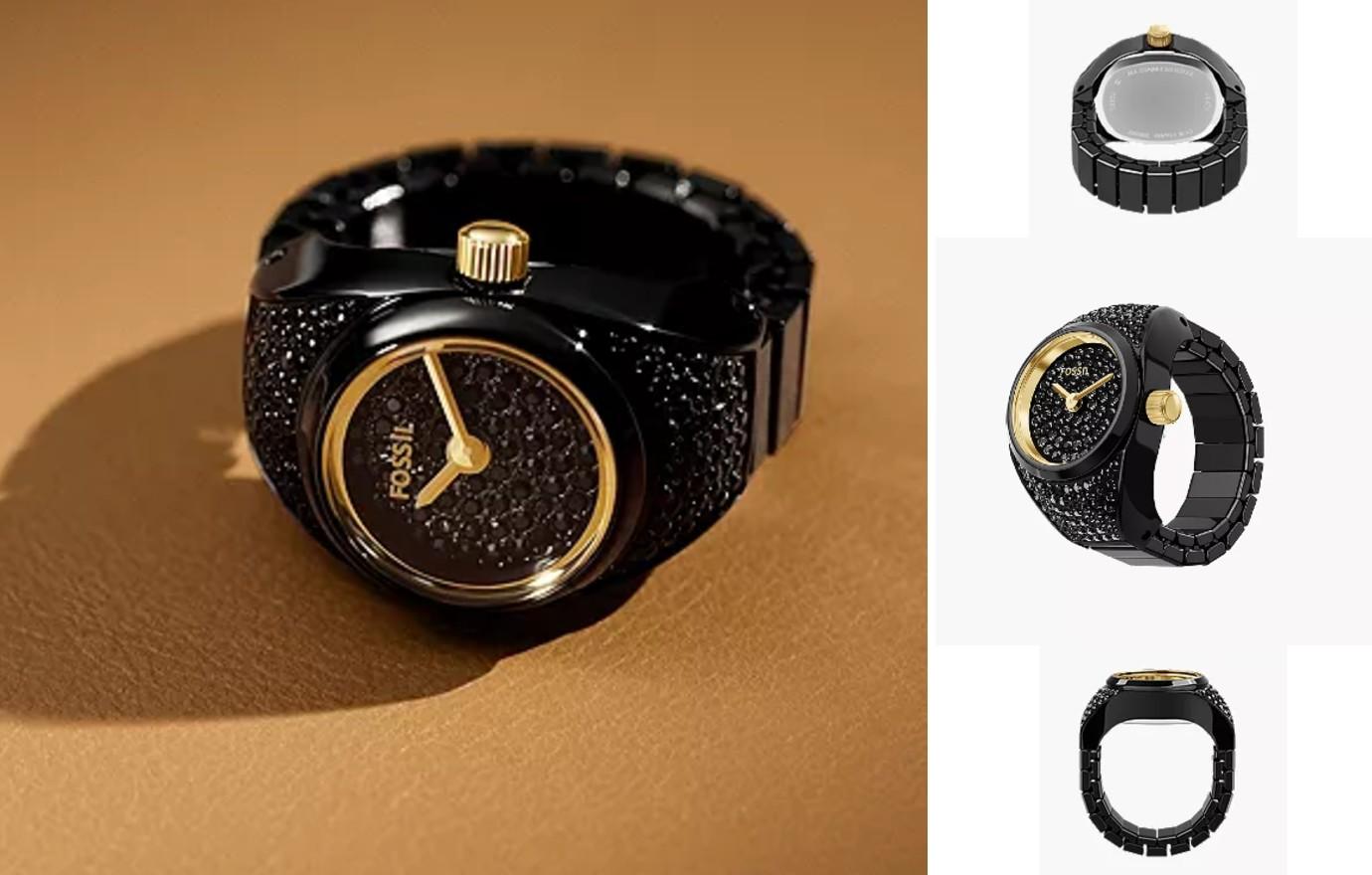 fossil ring watch holiday guide