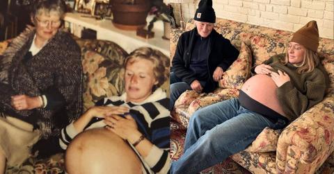 Composite photos of Glenn Close, her mother, and Annie Starke