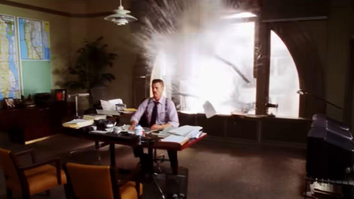 Image of J.K. Simmons portrayed J. Jonah Jameson in multiple Spider-Man films, including the Sam Raimi trilogy and Tom Holland's movies.