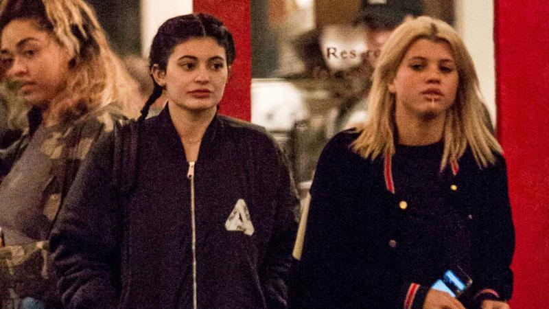 Kylie jenner tyga cheating dinner sofia richie