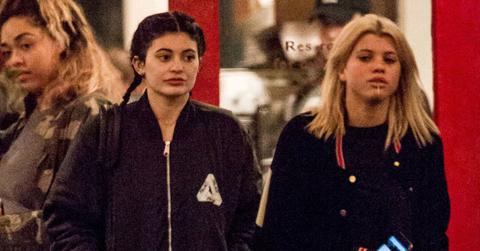 Kylie jenner tyga cheating dinner sofia richie