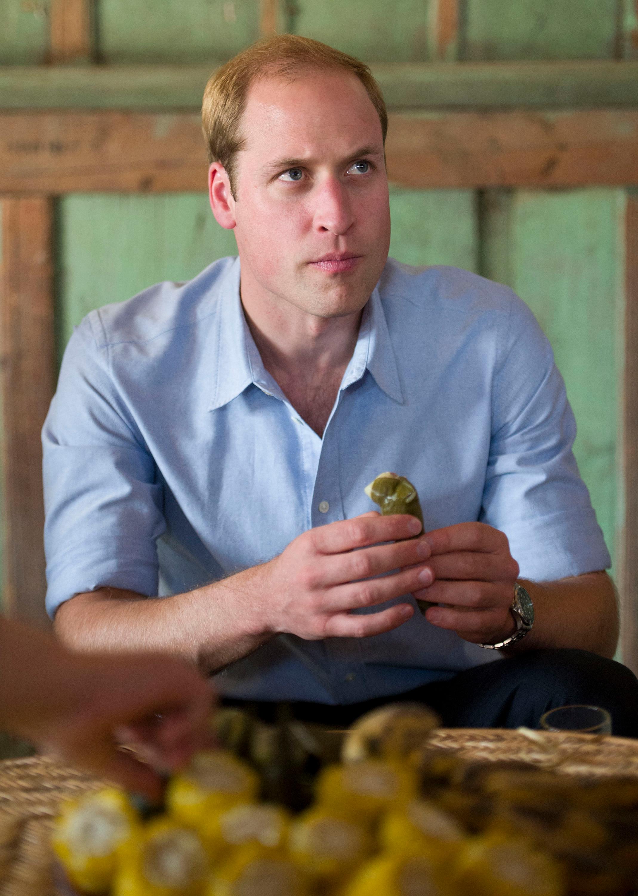 Prince William visits the Dai people of Mengman Village