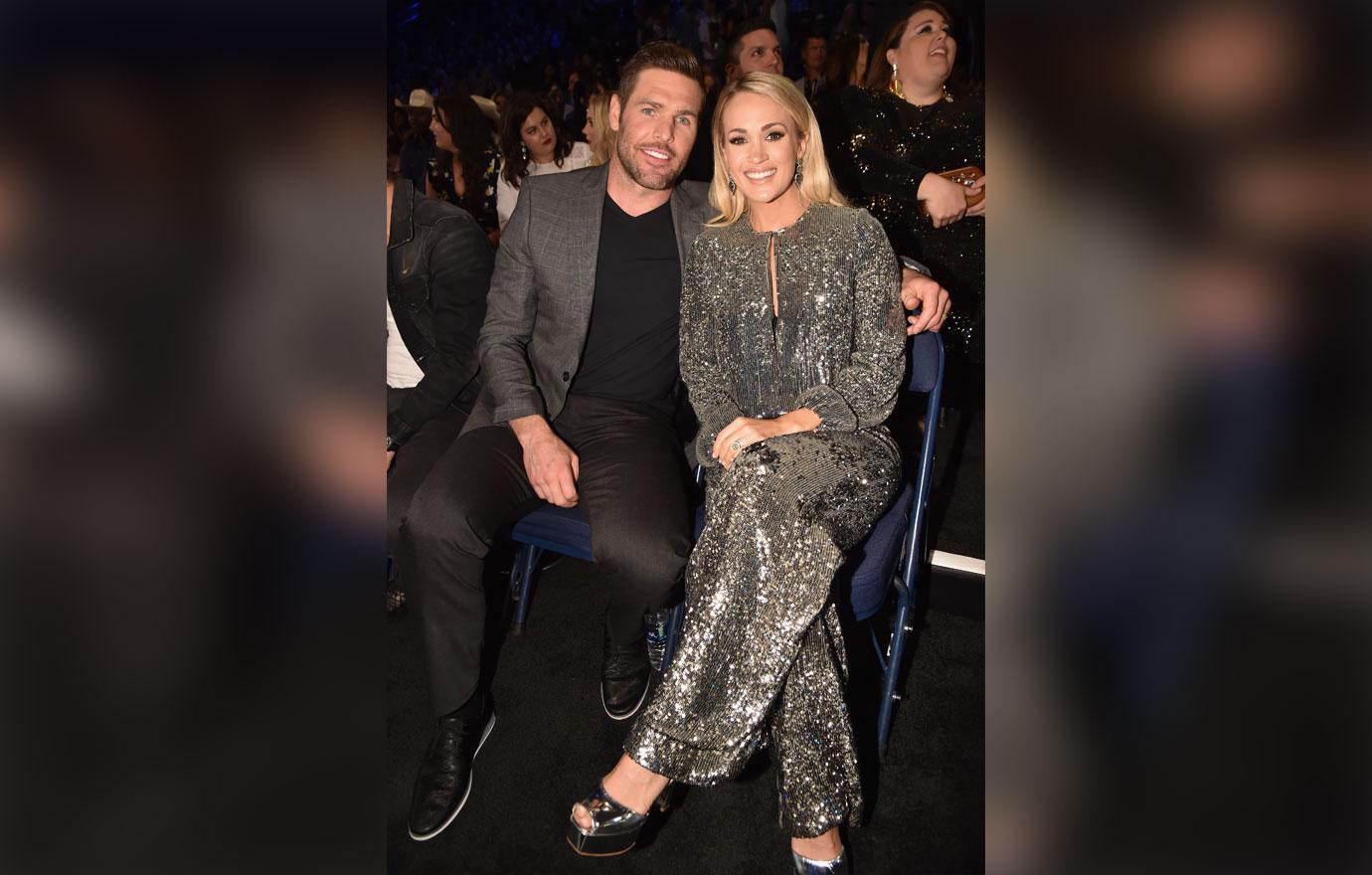 Carrie Underwood & husband Mike Fisher