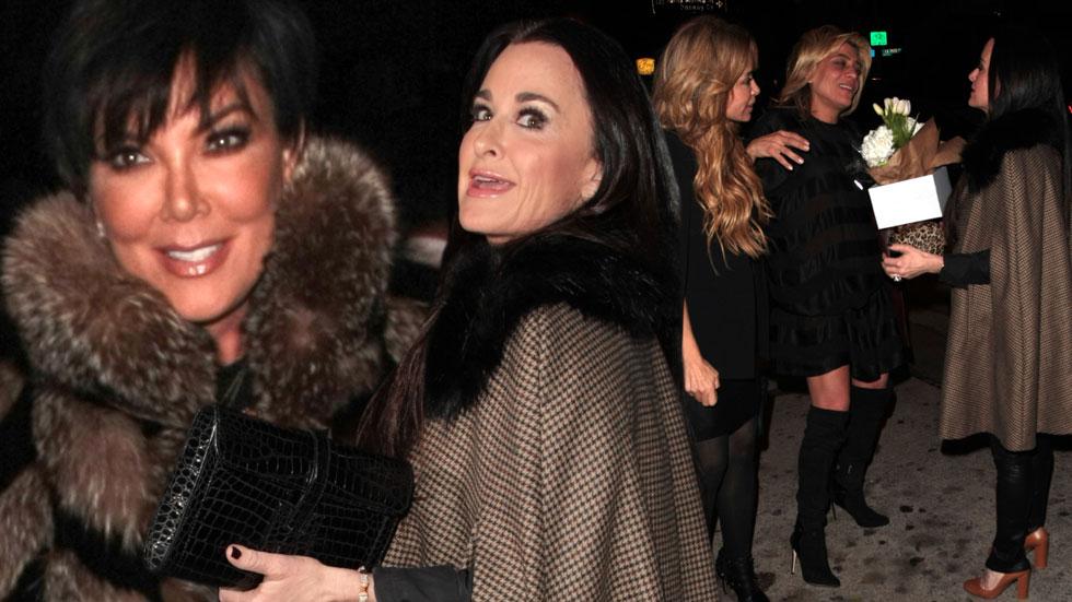 kyle richards celebrates 47th birthday kris jenner