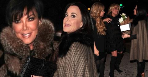 kyle richards celebrates 47th birthday kris jenner