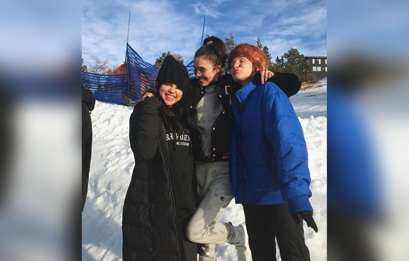 Selena Gomez Ski Trip 1