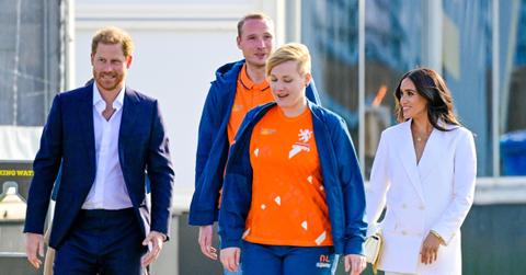 prince harry meghan markle invictus games photos