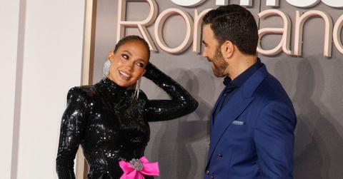 Photo of Jennifer Lopez and Brett Goldstein.