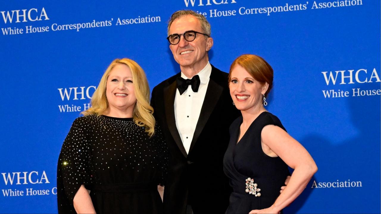 ABC president on the red carpet