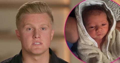 Photo of Zac Affleck, newborn baby.