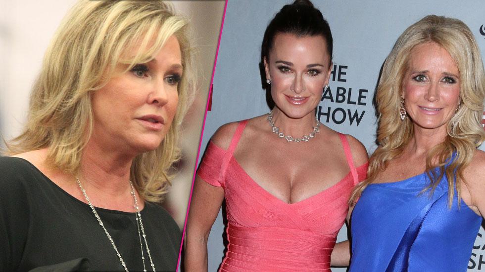 Kim Richards Kyle Richards Feuding With Kathy Hilton