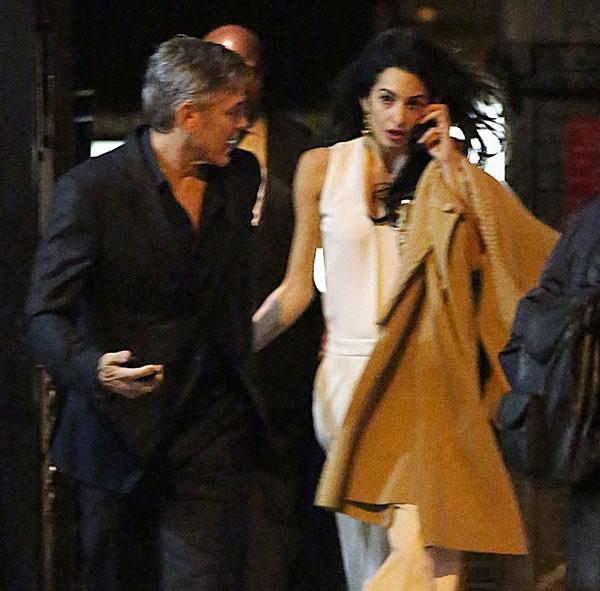 George clooney amal arm candy marriage