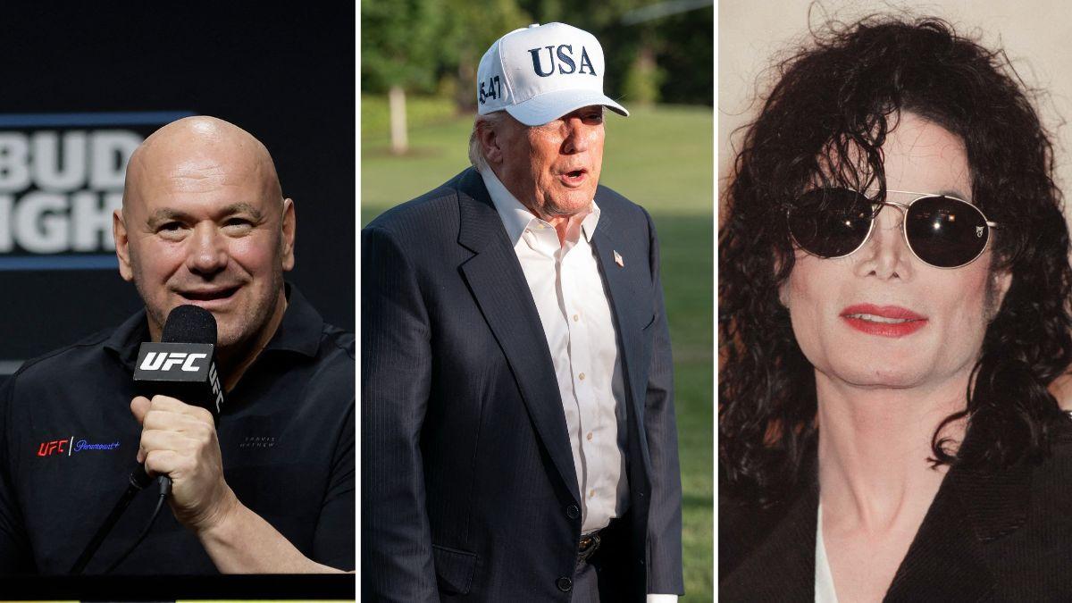 image of White dismissed the claims by highlighting Trump’s past relationship with the King of Pop.
