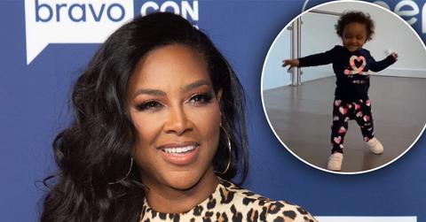 Kenya Moore Shares Video Of Daughter Brooklyn’s First Steps
