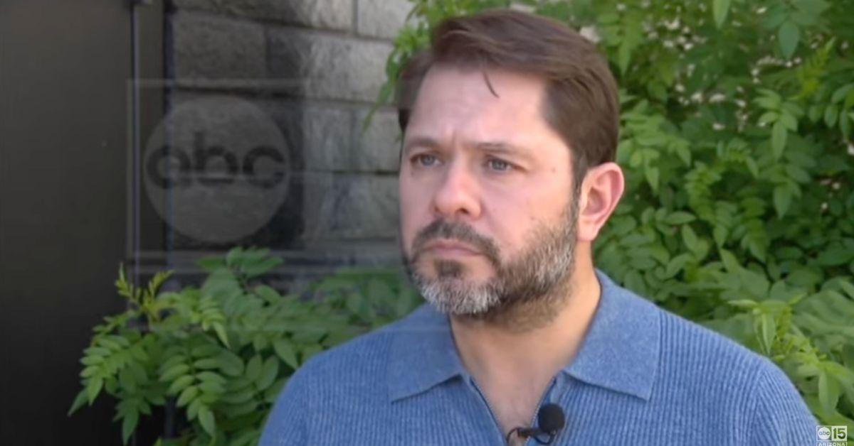 image of One of Ruben Gallego's messages read: 'Now Dem women look like Dem men and Dem men look like women.'