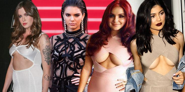 Sexy Trend! See These Celebrities Who Are Proving Underboobs Are The New  Sexy Body Part In 11 Clicks!