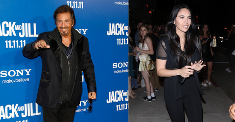 al pacino baby mama together