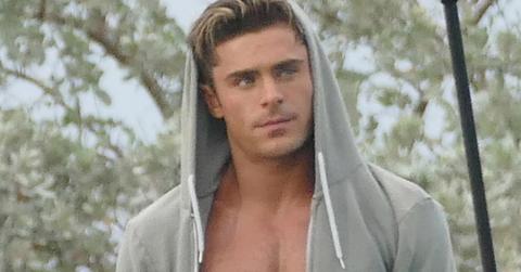 zac efron abs shirtless baywatch movie filming