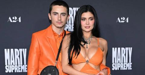 image of Kylie Jenner and Timothée Chalamet