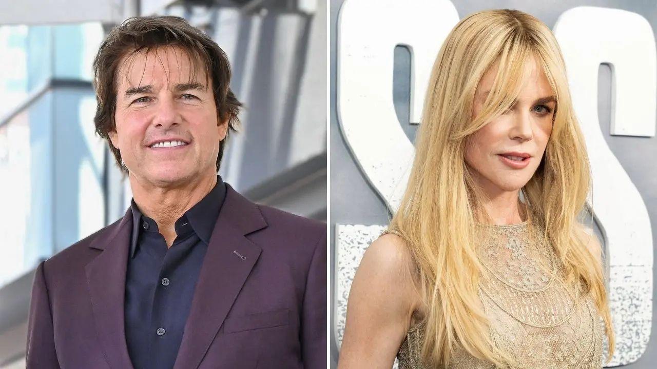 Photo of Nicole Kidman and Tom Cruise were married from 1990 to 2001.