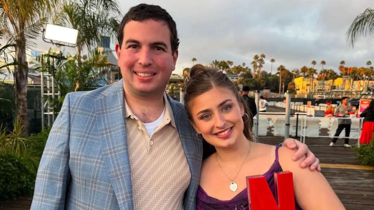 Photo of David Isaacman and Abbey Romeo