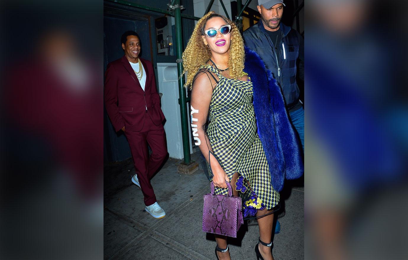 Jay Z and Beyonce go to the Angelika Film Center &amp; Cafe for Jay Z&#8217;s birthday