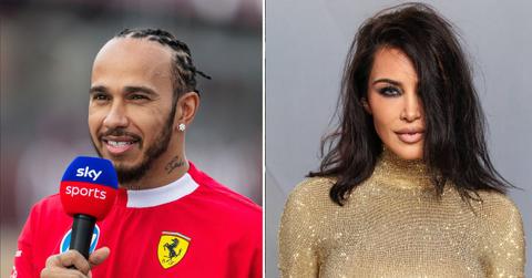 Image of Lewis Hamilton, Kim Kardashian