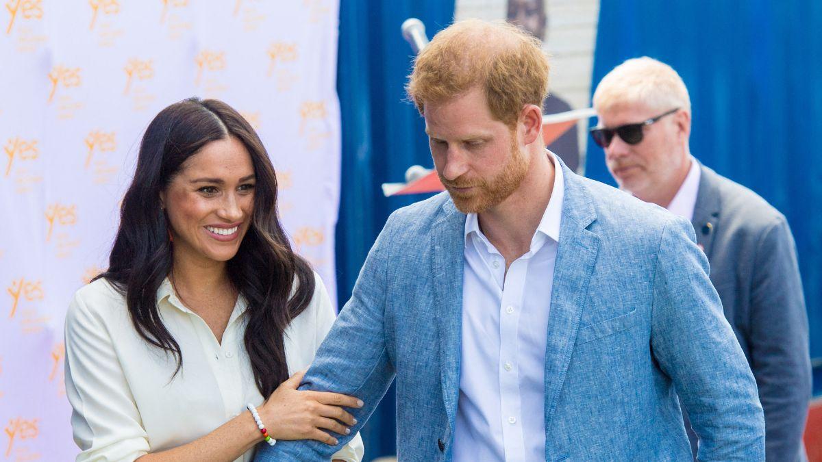 image of prince harry and meghan markle