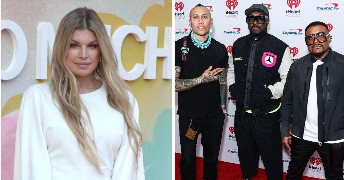 split photo of Fergie, Apl.de.ap, Will.I.Am & Taboo