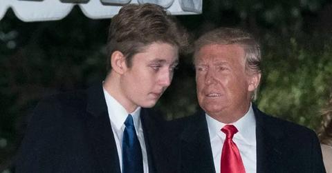 donald trump barely made it barron high school graduation pp