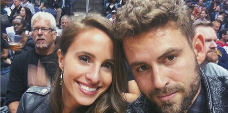 Nick viall basketball game hometown visit vanessa grimaldi hero