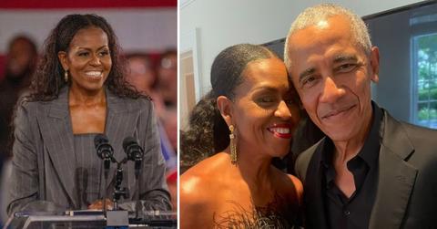 Photo of Michelle and Barack Obama