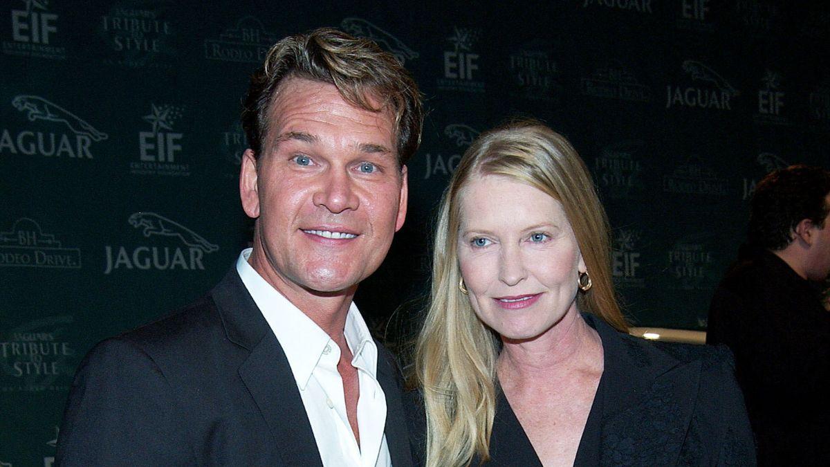 Image of Patrick Swayze and his widow, Lisa, tied the knot in 1975.