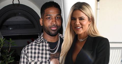 Khloe Kardashian And Tristan Thompson Show PDA At Kim's Party