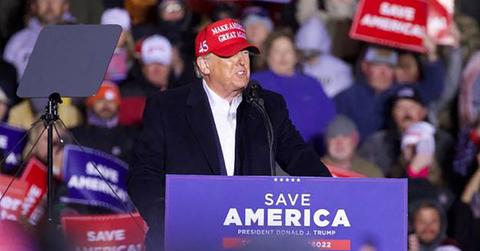 donald trump slammed asking supporters want half eaten pizza