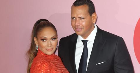 jennifer lopez alex rodriguez award