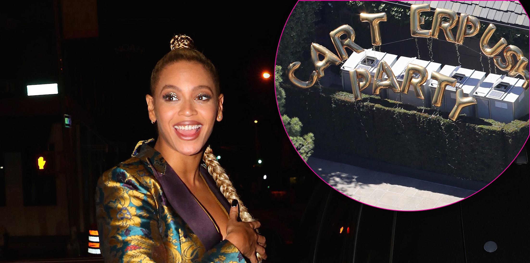 *EXCLUSIVE* Beyonc celebrates with Jay Z, Nicki Minaj and T.I. until the early morning