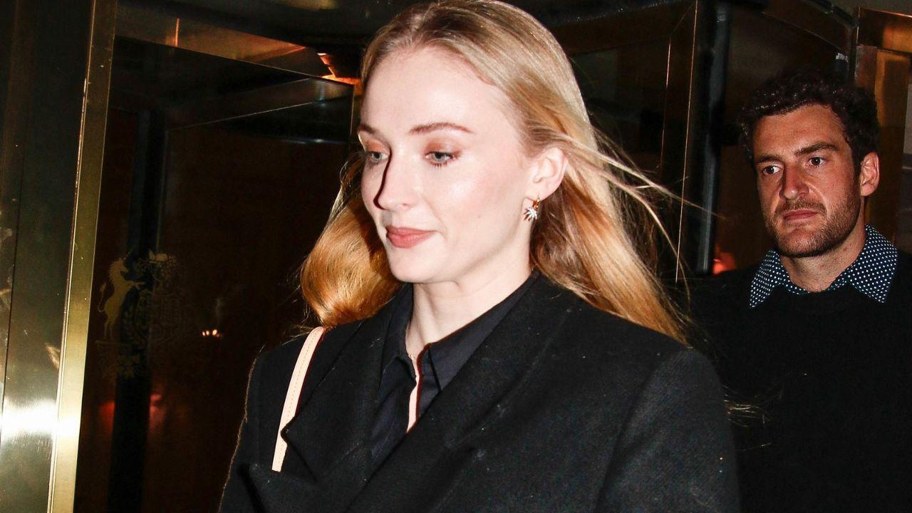 image of Sophie Turner was head-to-toe in Louis Vuitton couture.