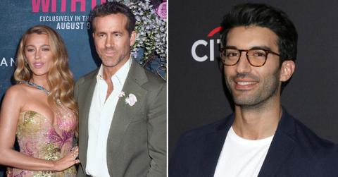 Composite photo of Blake Lively, Ryan Reynolds and Justin Baldoni.