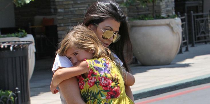 Kourtney Kardashian, Scott Disick and Children Join Their Family To See &#8220;Finding Dory&#8221; in LA